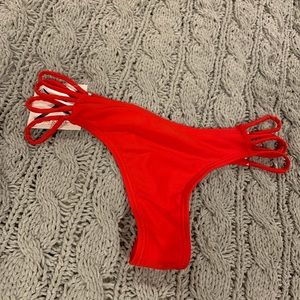 Boutine LA Red Bikini Bottoms
